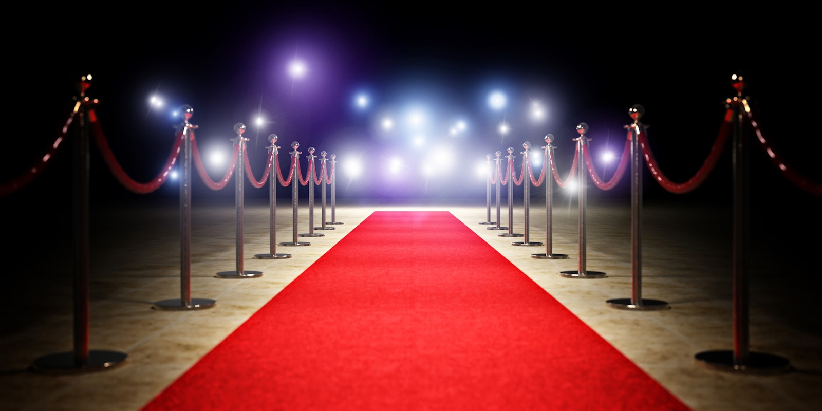 a photo of a red carpet