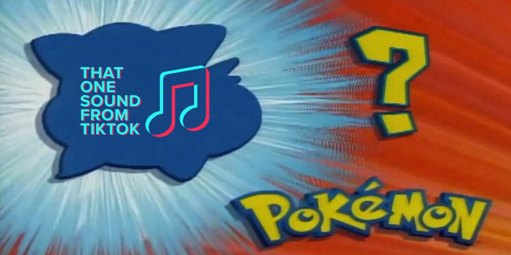 pokemon reveal screen with "That one sound from tiktok" logo