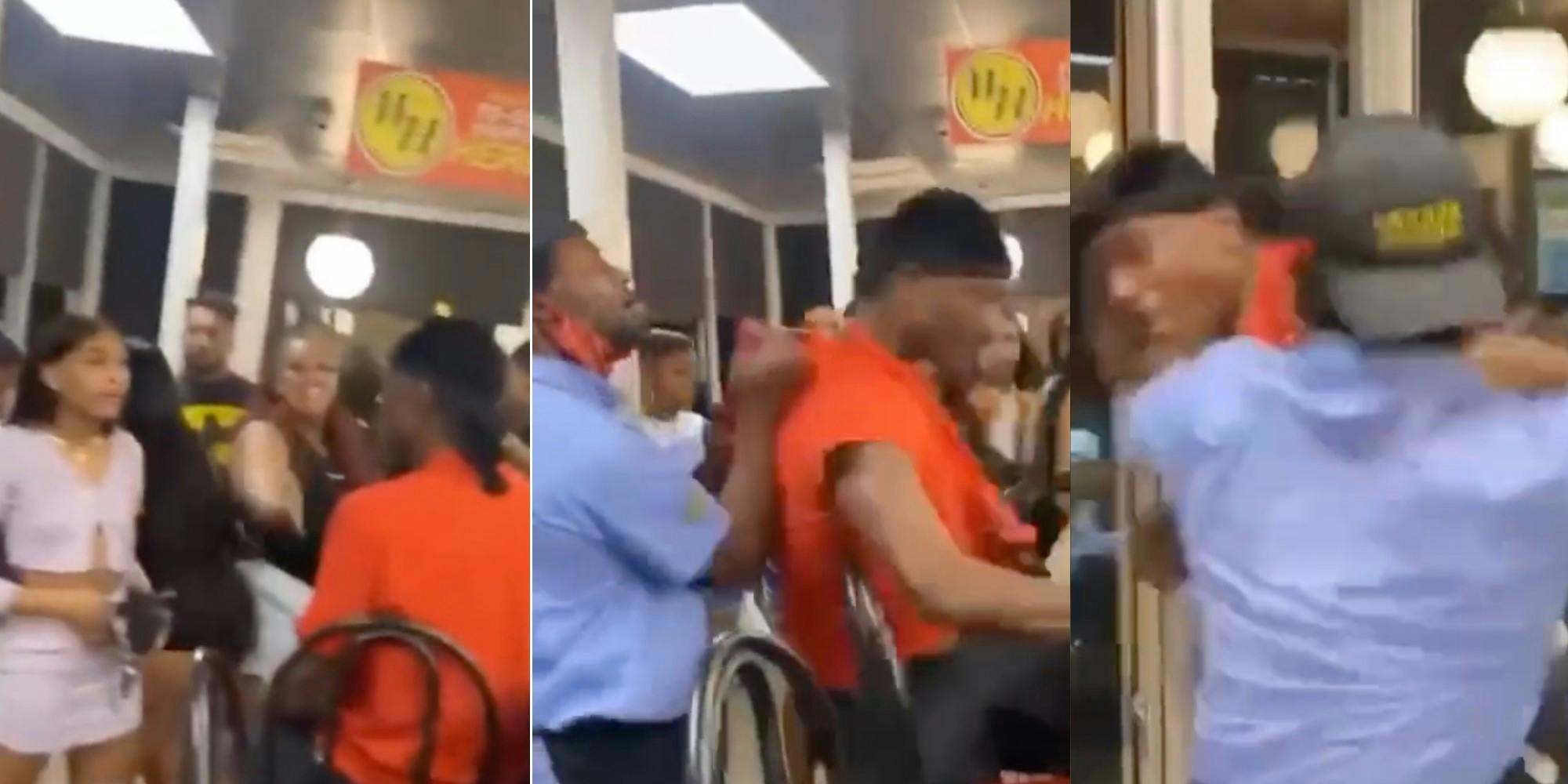 waffle house fight in atlanta