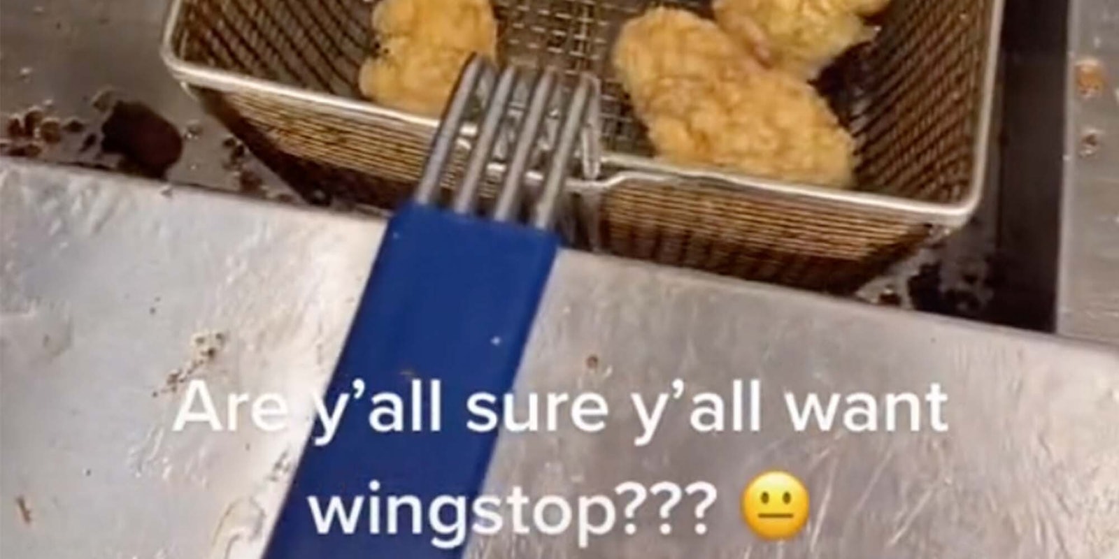 A former Wingstop employee alleged that Wingstop employees are told to not wear gloves when handling food.