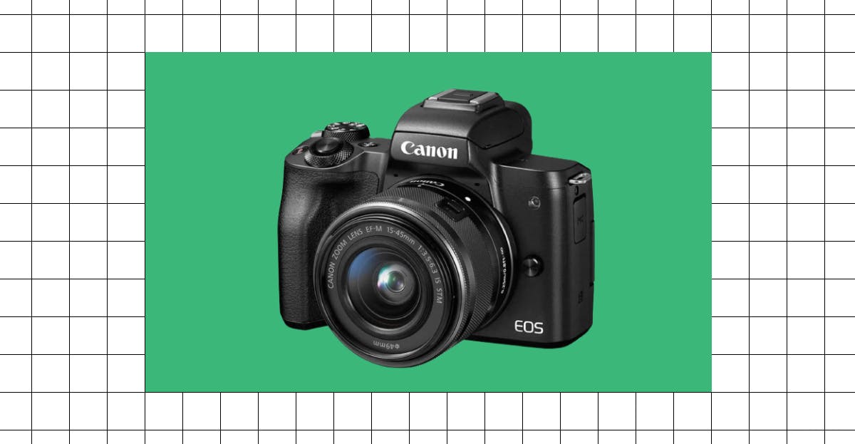 Canon m50 camera for photography and 4K video blogging