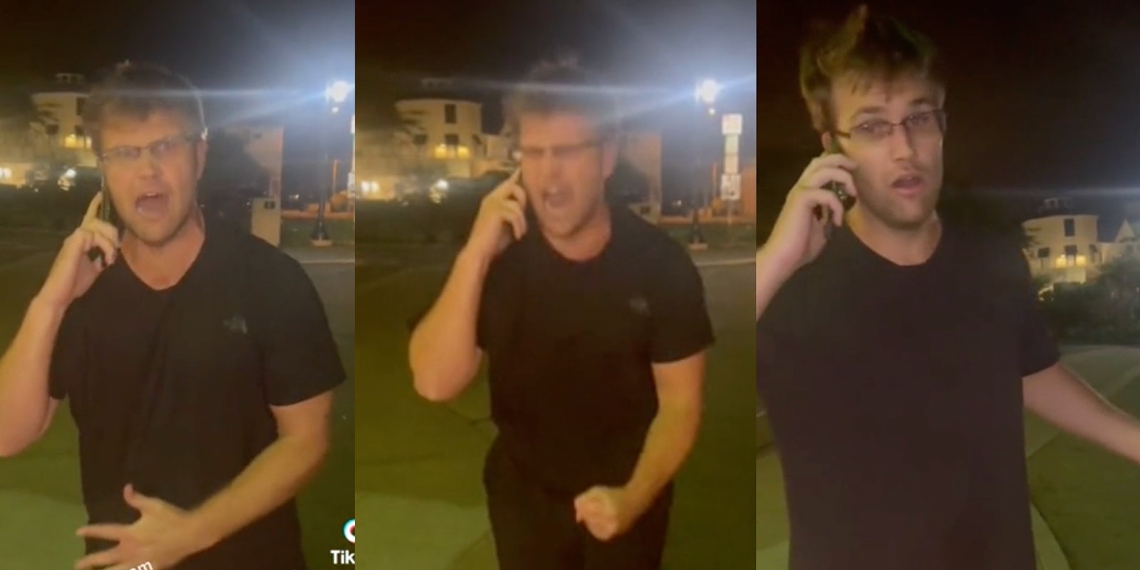A man screams 'give me a cop' on the phone