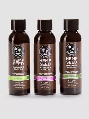 Best massage oils set of three hemp massage oils in brown bottles