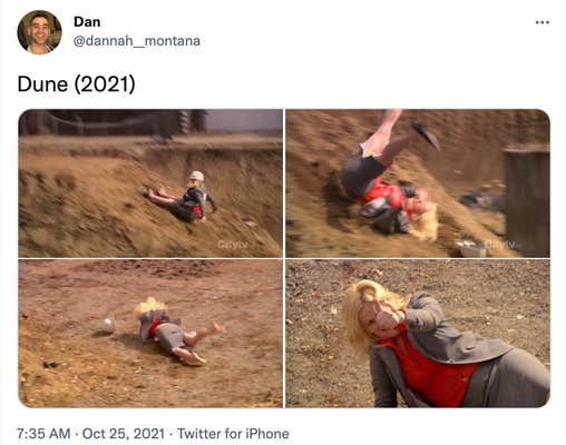 dune parks & rec meme