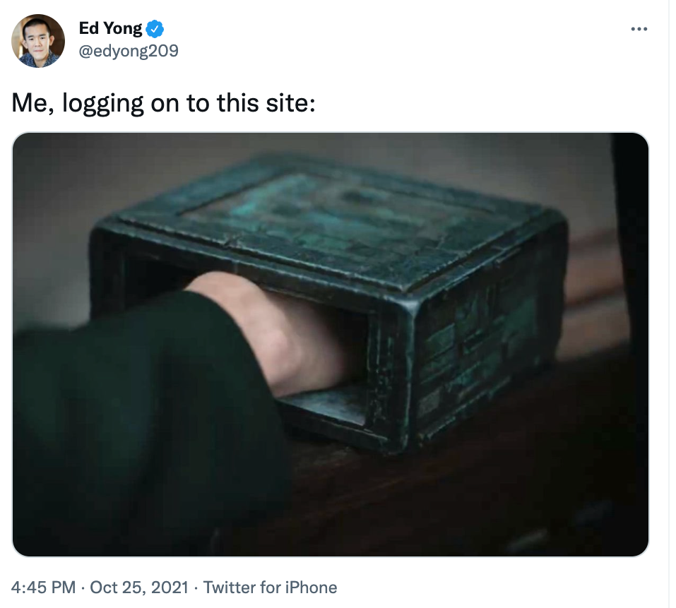 Dune meme: Me logging on to Twitter.