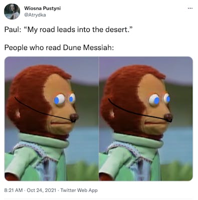 dune messiah meme