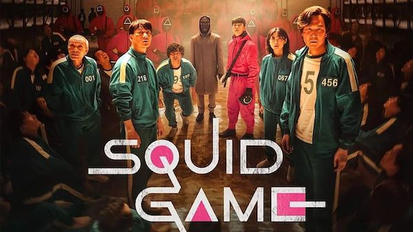 Squid Games promo poster with full cast for best group Halloween costume
