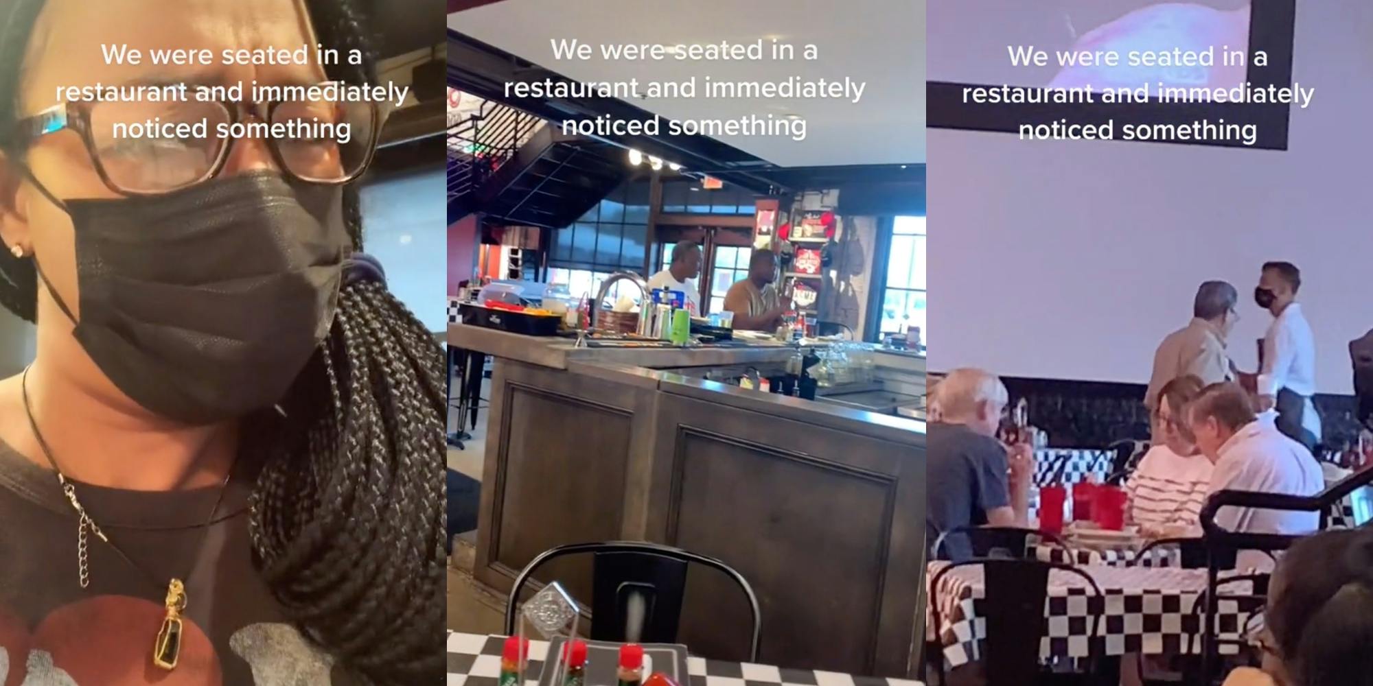 TikTok restaurant segregating