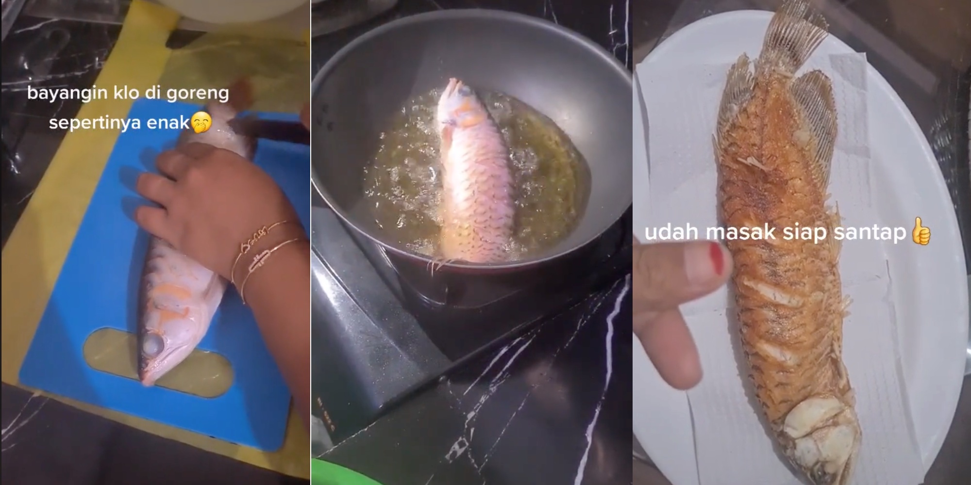 TikToker Cooks Her Husband's Pet Fish To Teach Him A Lesson