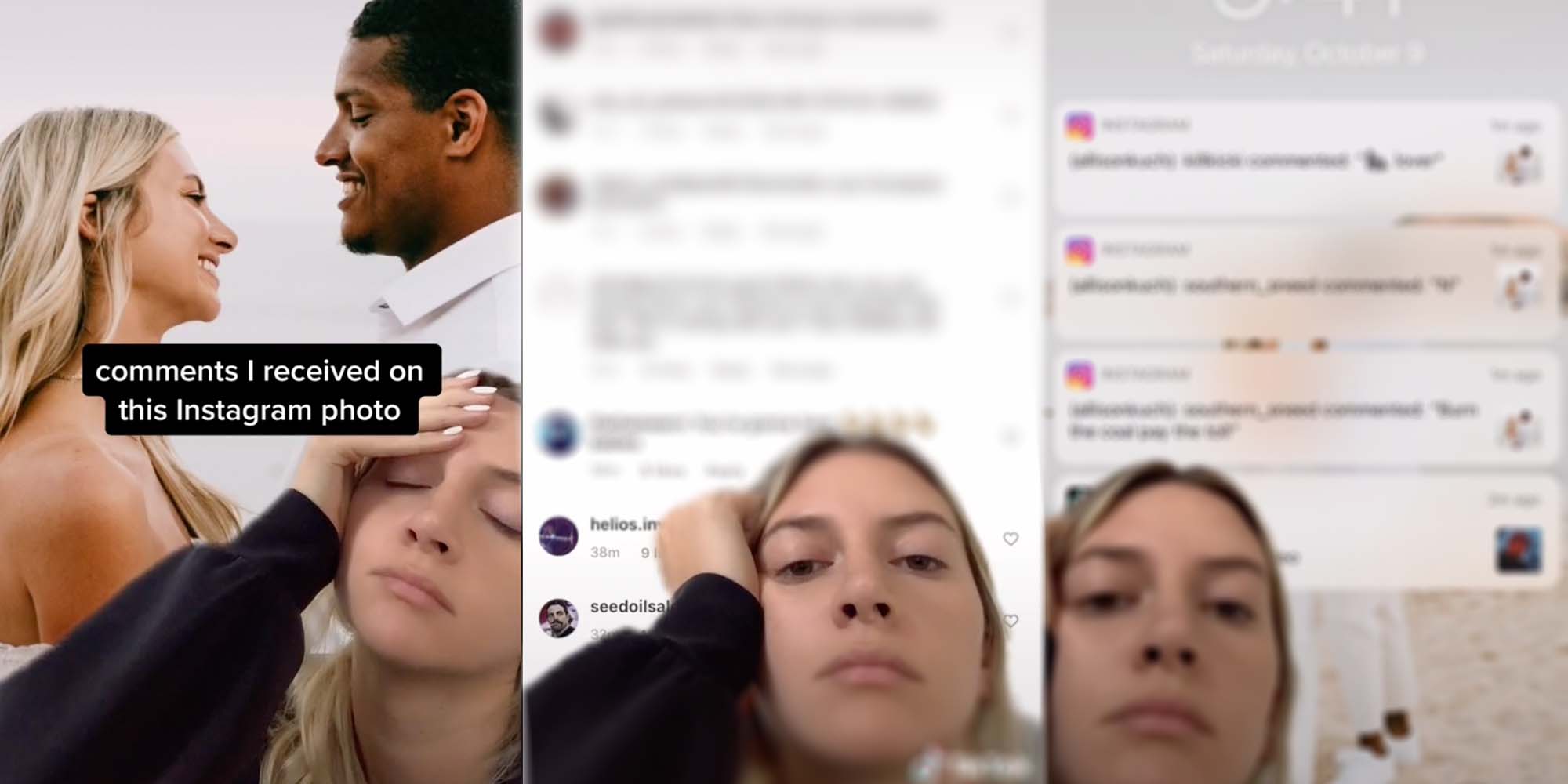 Interracial Couple Receive Racist Comments Under Instagram Photo - Vimarsana News
