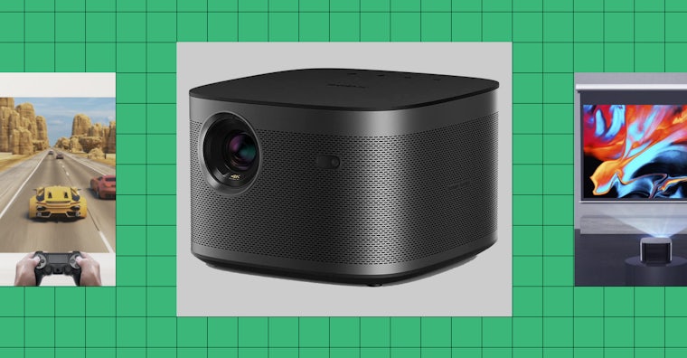 The best home theater projector with lifestyle pics.