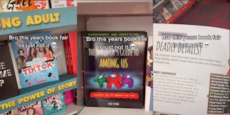 A TikToker showed footage of a current Scholastic Book Fair and viewers were unimpressed.
