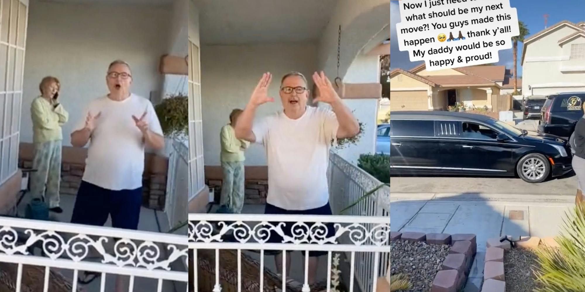 karen neighbors yelling at tiktoker on day of her dad's funeral