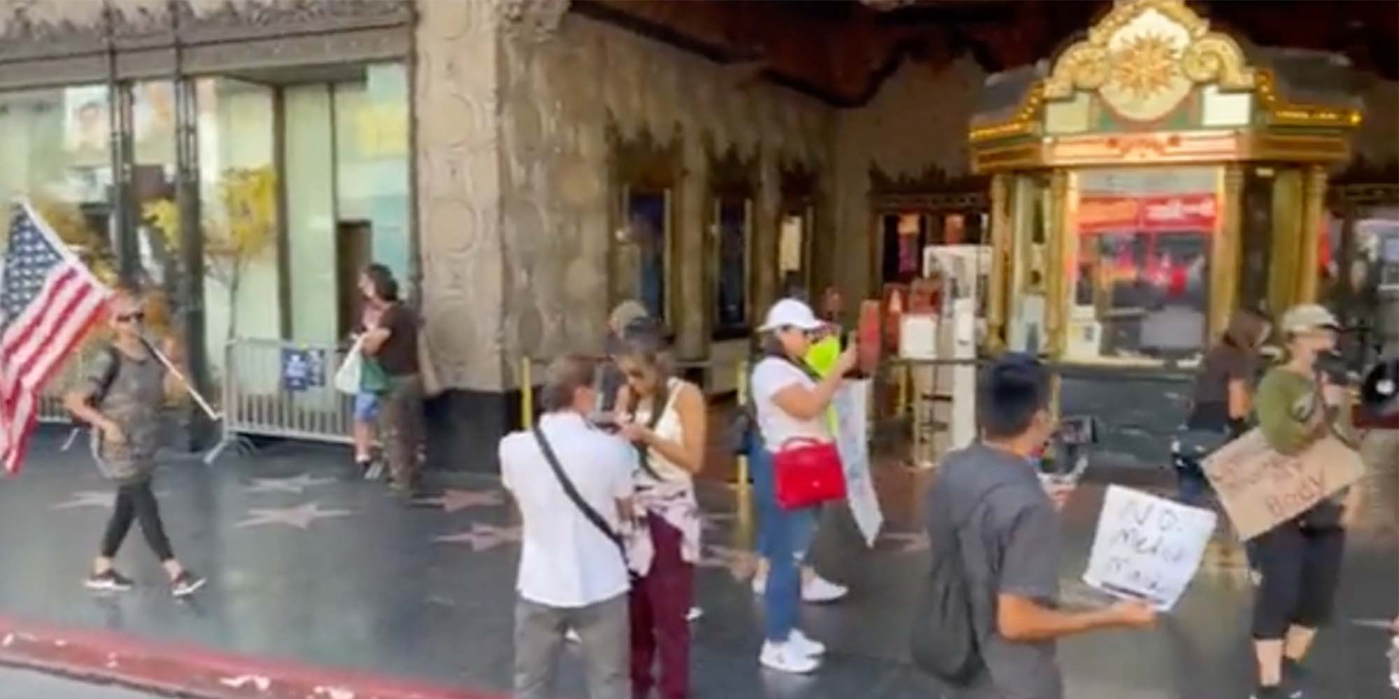 ‘I’m vaccinated you dumb f*ck’: Anti-vax protesters try to use unhoused people to prove that COVID isn’t dangerous—it backfires