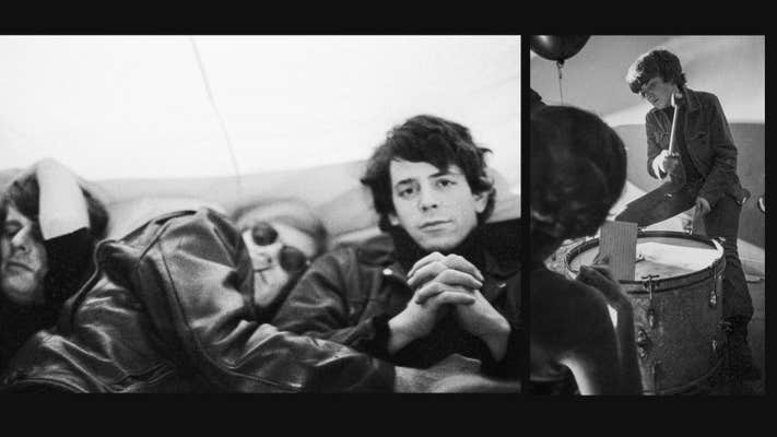 andy warhol and members of the velvet underground