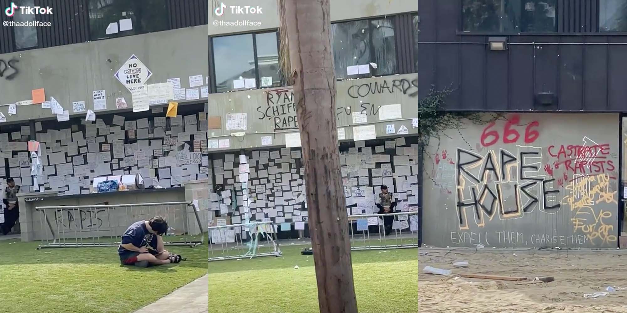 TikTok Shows Sigma Nu House Graffitied to Protest Alleged Sexual Assault - Vimarsana News