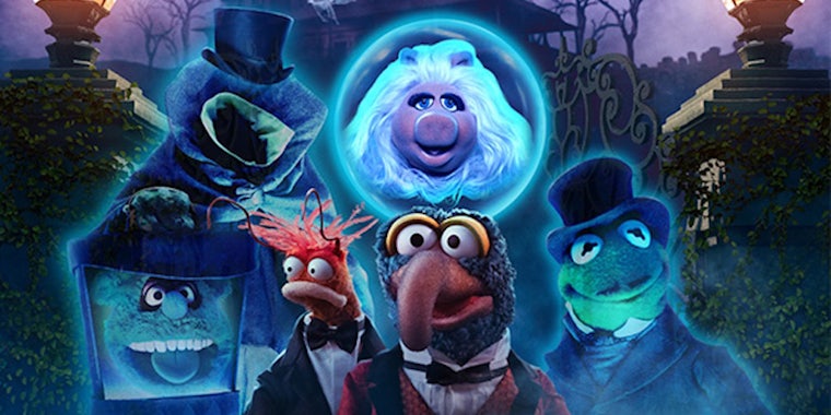 Muppets Haunted Mansion movie poster