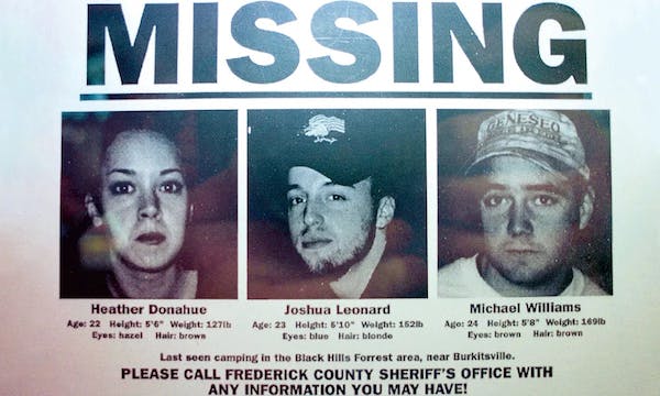 Missing poster from The Blair Witch Project