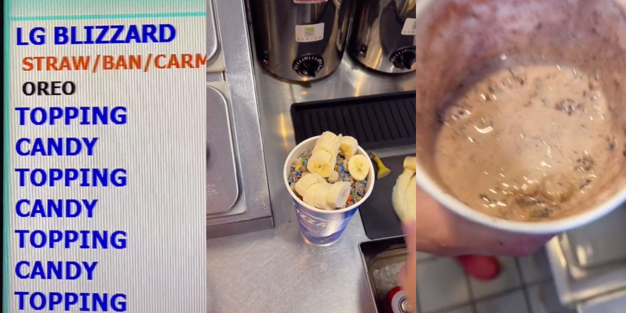 Dairy Queen Blizzard