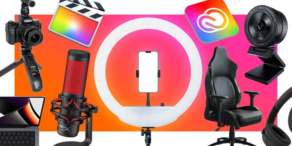 Creator Economy Gift Guide featured products.