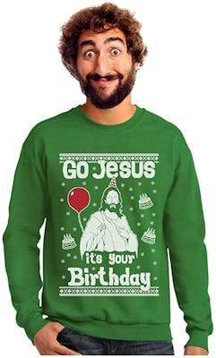Jesus its your birthday christmas sweater