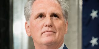 Kevin McCarthy looking off camera.