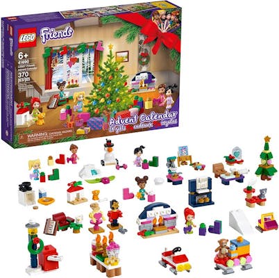 LEGO Friends Advent calendar with 24 lego pieces for the holiday