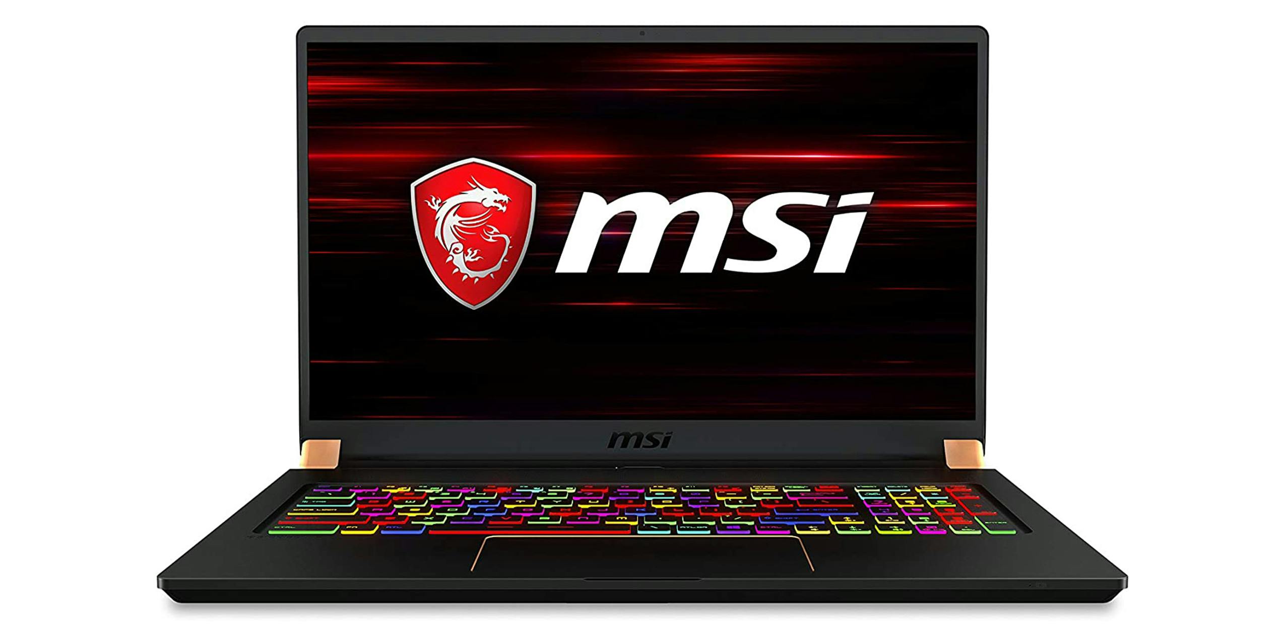 MSI gaming laptop product image. This is one of the best gaming devices available on Amazon.