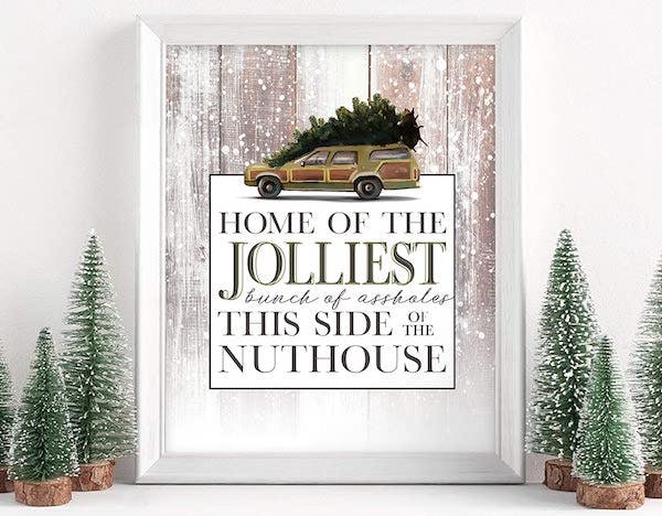 National Lampoon Christmas print