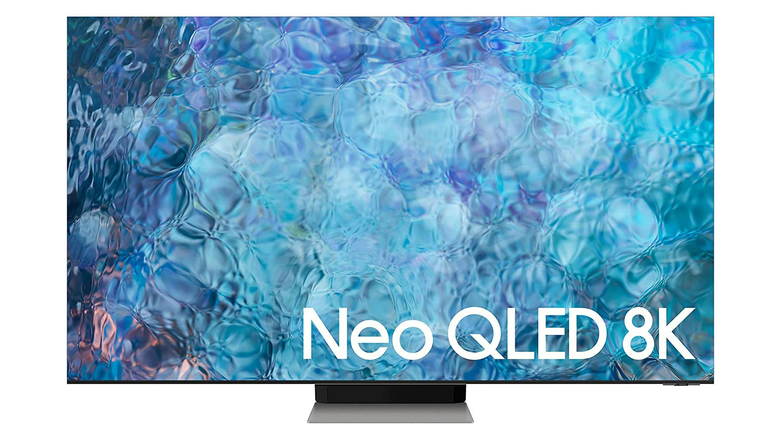 Samsung Neo QLED 8K front facing product image.