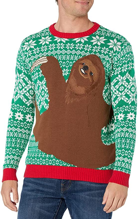 Sloth Christmas Sweater