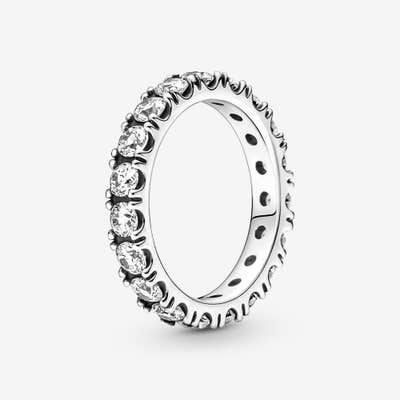Eternity diamond band