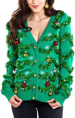 Ugly christmas cardigan