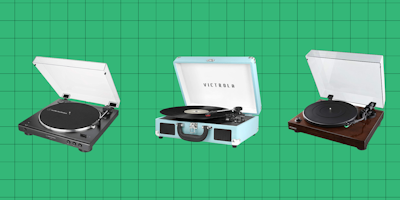 how to get into vinyl featured image - featuring victrola, fluance rt81, audio-technica at-lp60xbt turntable