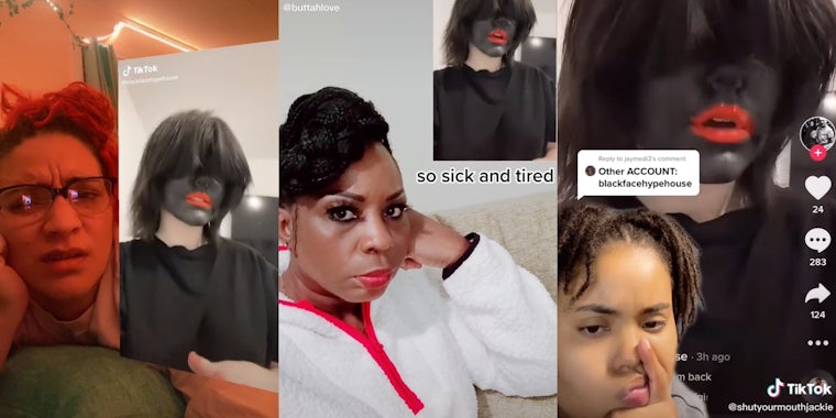 black creators react to blackface hype house