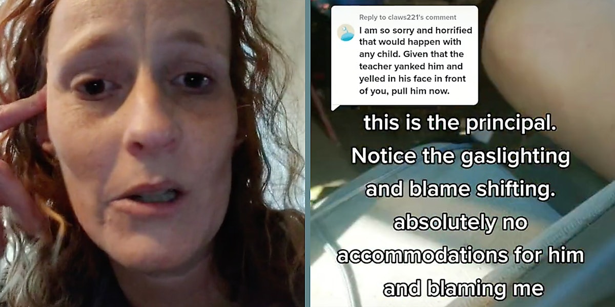 TikTok Mom of Child With Autism Accuses Principal of 'Gaslighting'