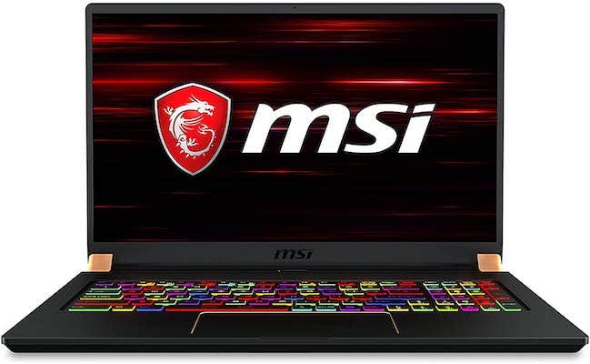 msi gs75 stealth gaming laptop