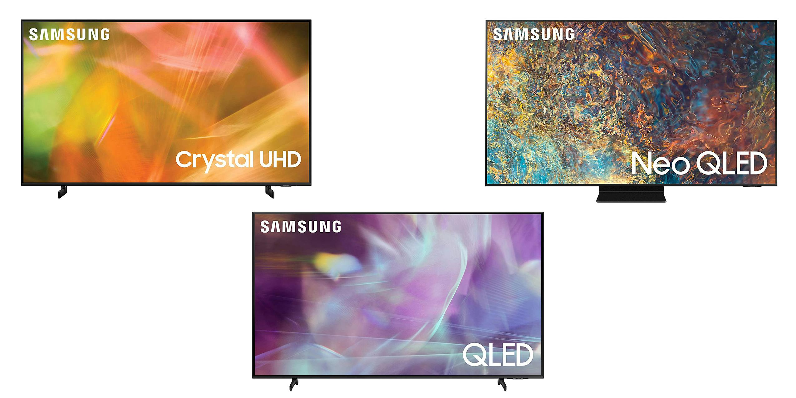 A selection of the best Samsung QLED televisions available on Amazon.