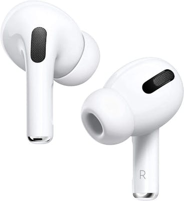 apple airpods pro ear pieces, showcasing the foam comfort tips
