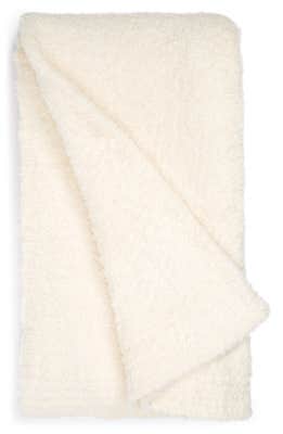 CozyChic throw blanket white