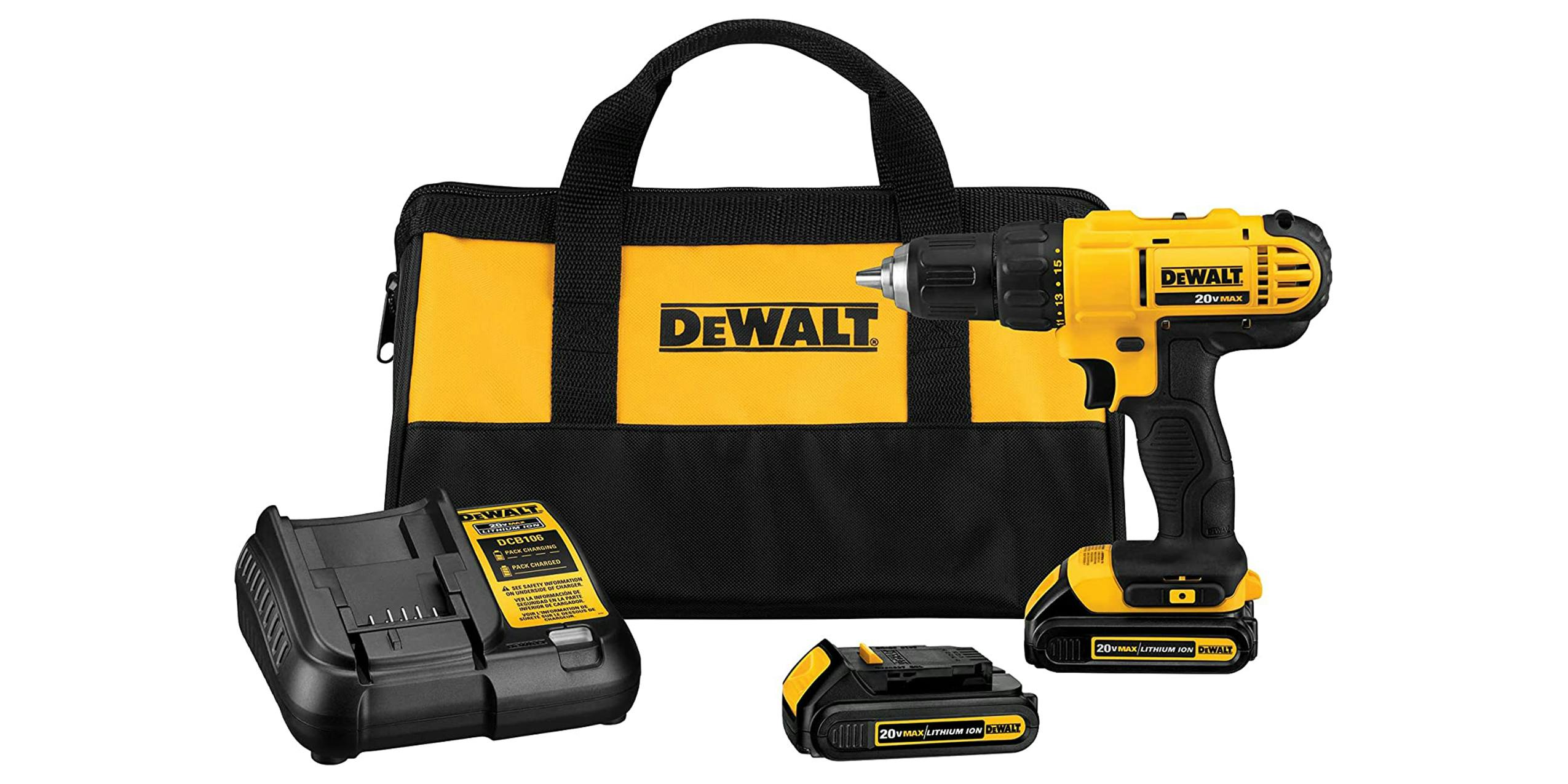 The Dewalt Drill and Driver kit along with its carrying case is a great Christmas gift for dad.