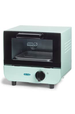 Sky Blue Mini Toaster Oven