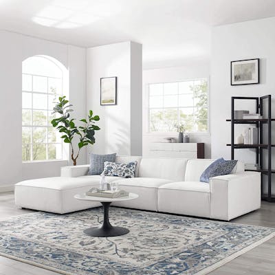 Modway Restore 4-Piece Upholstered Sectional Sof