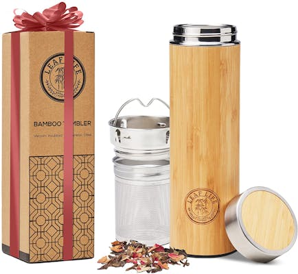Bamboo Tumbler thermos best eco friendly gifts