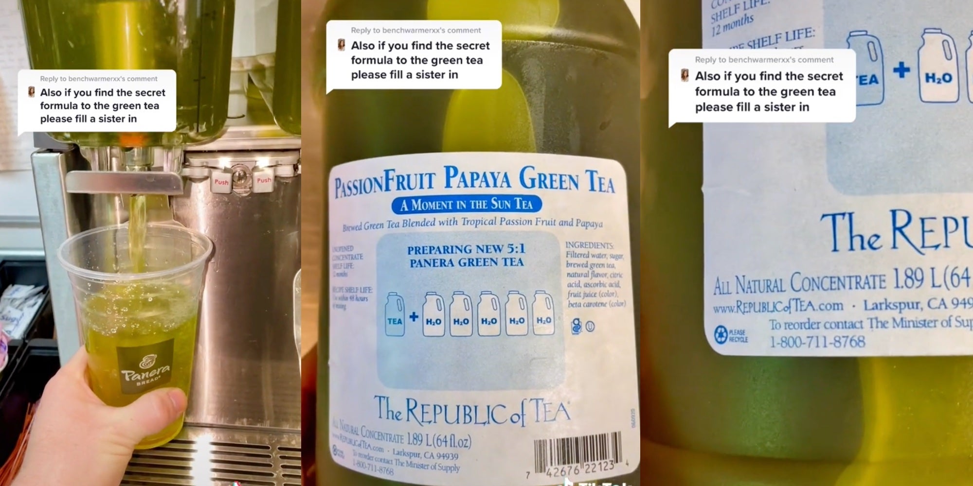Panera Worker Shares The Secret Formula For The Green Tea In TikTok panera-worker-shares-the-secret-formula-for-the-green-tea-in-tiktok