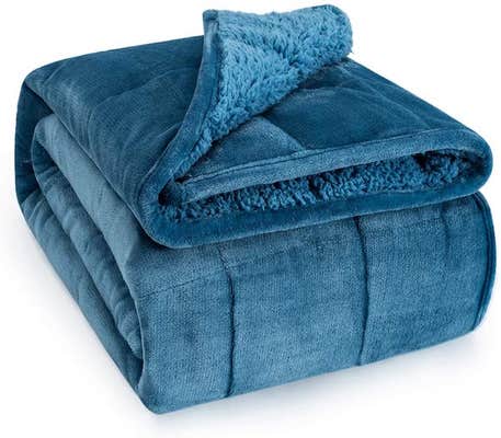 Sherpa & Fleece Weighted Blanket