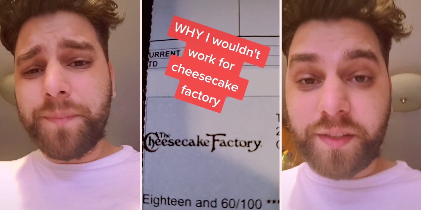 TikToker calls out Cheesecake Factory over employment contract