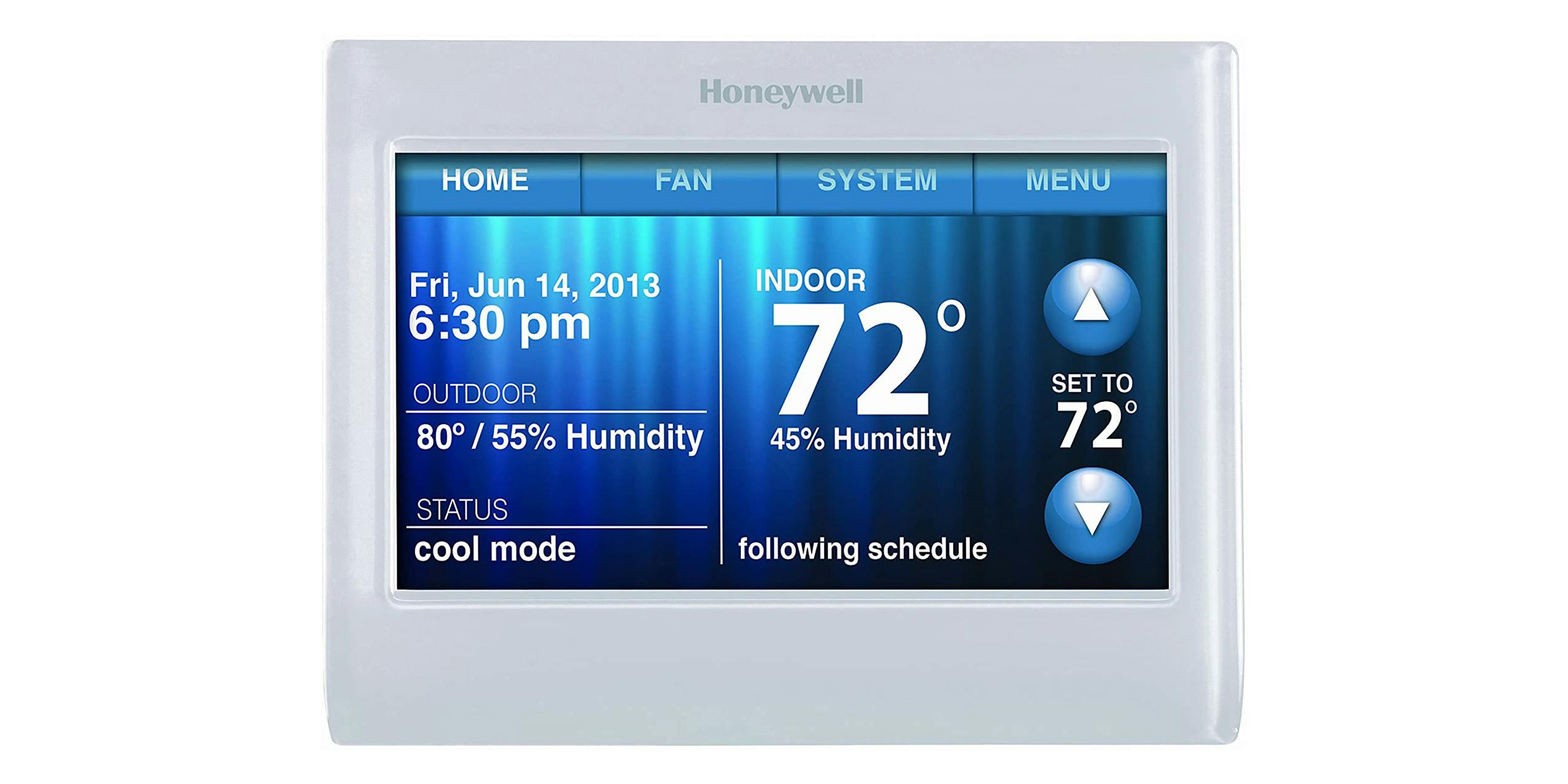 A Honeywell Wireless Thermostat product image.
