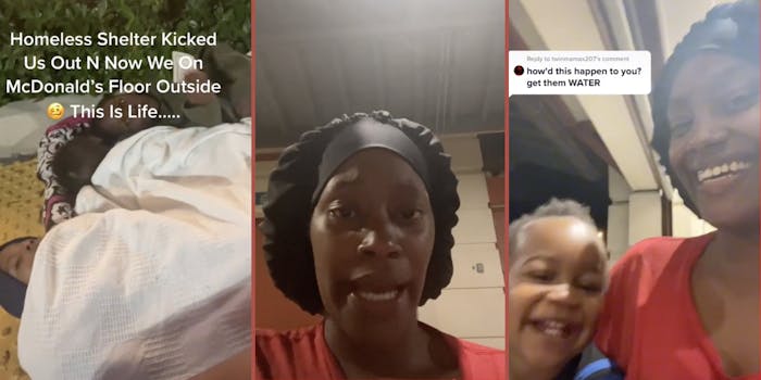 Single mother and three children kicked out of homeless shelter in viral TikTok;