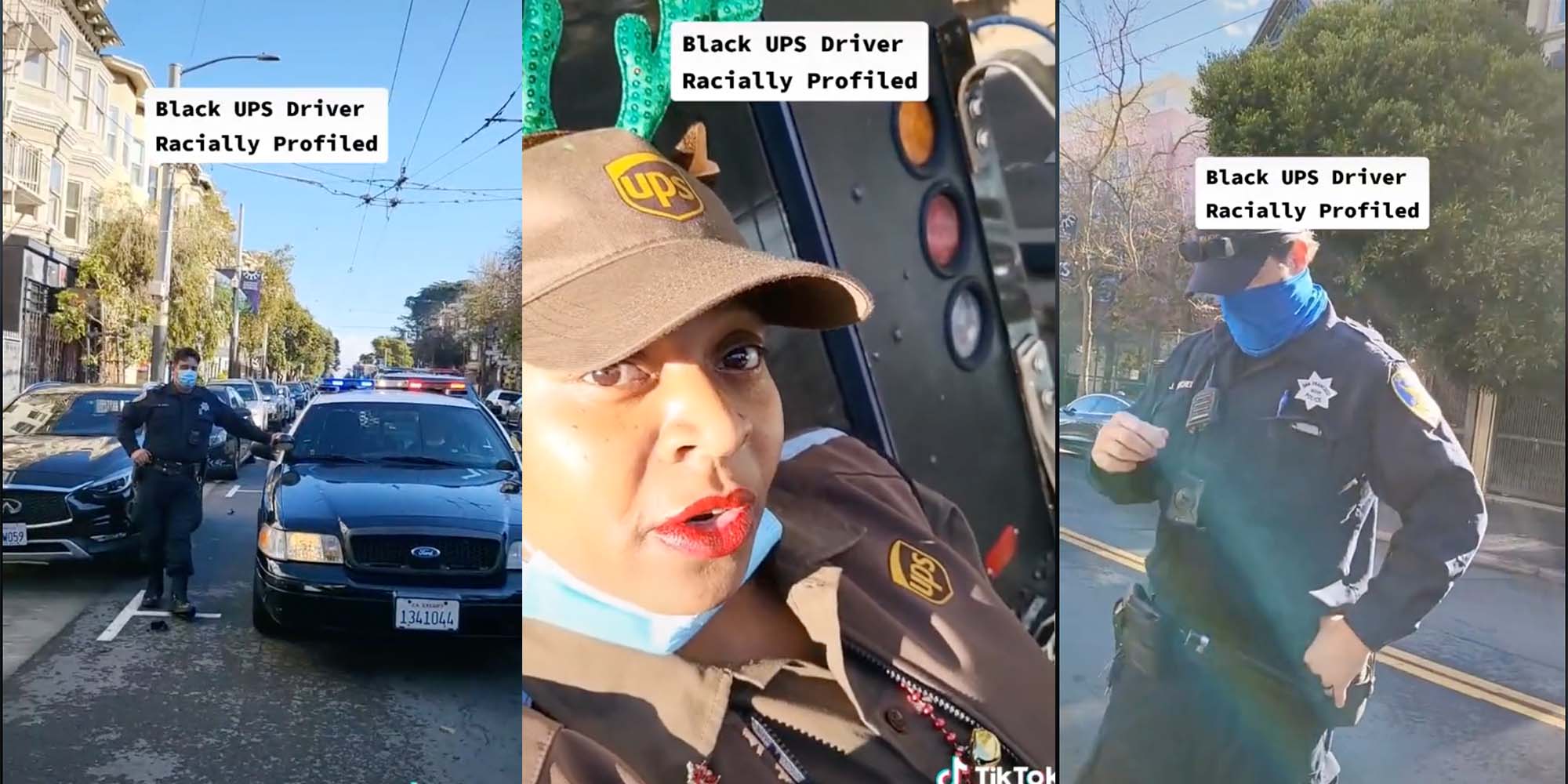 Black UPS Driver Says Cops Racially Profiled Her in Viral TikTok - Vimarsana News